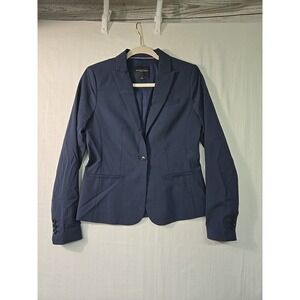 Banana Republic Classic Fit Navy Italian Wool Blend Blazer Jacket 2 Marzotto